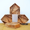 Picture of Solid Wood Set Of 4 Geo Shelf