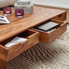 Picture of Solid Wood Sheesham Coffee Table With 6 Drawers