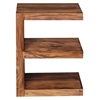 Picture of Solid Wood Sheesham E- Shaped Side Table