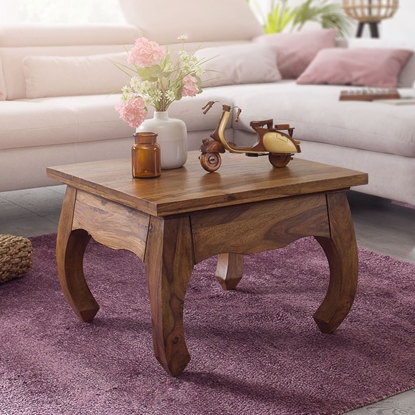 Picture of Chaucer Solid Wood Side Table/Coffee Table In Semi Gloss Finish