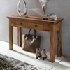 Picture of Bartram Solid Wood Console Table In Honey Oak Finish