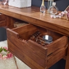 Picture of Wadsworth Solid Wood Console Table In Honey Oak Finish