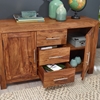 Picture of Solid Wood Sheesham Sideboard With 2 Door And 3 Drawer