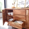 Picture of Solid Wood Almeria Sideboard With 3 Drawer And 2 Door