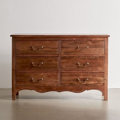 Picture of Solid Wood Sheesham AIM Sideboard With 6 Drawer