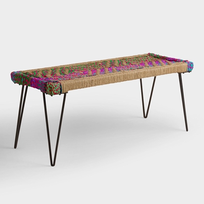 Picture of Woven Metal Bench