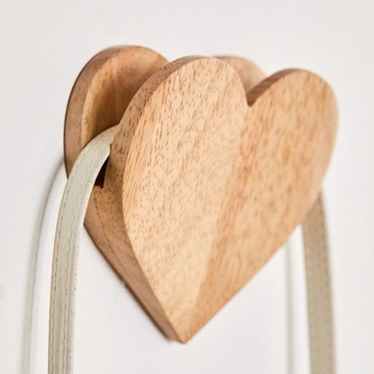 Picture of Wooden Heart Designed Hook