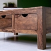 Picture of Solid Wood Shhesham Coffee Table With 3 Drawers