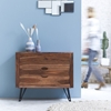 Picture of Solid Wood Sheesham Chest Of Drawer With Iron Legs