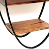 Picture of Sheesham Wood Oval Wall Shelf