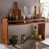 Picture of Wooden Raised Sink Storage Shelf