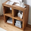 Picture of Solid Wood Sheesham RIka Book shelf Cum Side Table