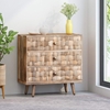 Picture of Solid Wood Weave Chest Of Drawer