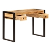 Picture of Solid Wood Rema Desk With Iron Stand