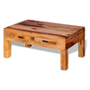 Picture of Solid Wood Shhesham Coffee Table With 2 Drawers