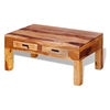 Picture of Solid Wood Shhesham Coffee Table With 2 Drawers