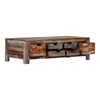 Picture of Solid Wood Sheesham Coffee Table With 6 Drawers