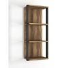 Picture of Solid Wood Sheesham Wall Shelf With 2 Iron Frame