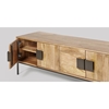 Picture of Soild Wood Raen Tv Unit With Iron Legs