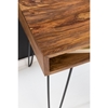 Picture of Solid Wood Sheesham Retro Design Desk With Iron Legs