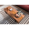 Picture of Aron Solid Wood Sheesham Coffee Table With Iron Base