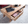 Picture of Solid Wood Coffee Table With Small Pieces Of Wood On Drawer