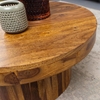 Picture of Solid Wood Sheesham Centre Table With Round Top And Base