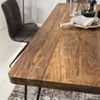 Picture of Solid Wood Sheesham Dining Table With Stable Legs