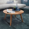 Picture of Solid Wood Coffee Table With 4 Stable Round Legs