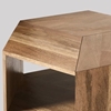 Picture of Solid Wood Osby Hexagonal Coffee Table In Natural Finish