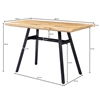 Picture of Solid Wood Dining Table With 3 cm Thick Top