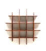 Picture of Wooden Brown Sheesham Wood Wall Shelf