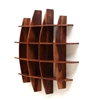 Picture of Wooden Brown Sheesham Wood Wall Shelf