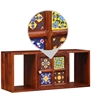 Picture of Siramika Solid Wood Book Shelf/Wall Shelf