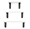 Picture of Set of 3 Mango Floating Wall Shelves