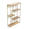 Picture of Iron and Wood Vertical Wall Shelf