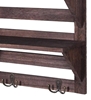 Picture of Mango Wood Floating Wall shelf in Walnut Finish