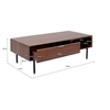 Picture of Solid wood sheesham Ravel Coffee Table