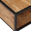 Picture of Solid wood desgin drone coffee table with iron fitting