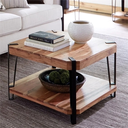 Picture of Solid wood pigye coffee table