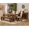 Picture of Amigo Upholstered Side Chairs in  Natural (Brown)