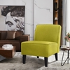 Picture of Riyon Upholstered armchair with  wide seat,  Green