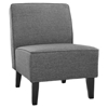 Picture of Riyon Upholstered armchair with  wide seat, Gray