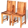 Picture of Shen Dining Chairs 2 pcs Solid Sheesham Wood