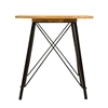 Picture of 20" Geometric Transitional Mango Wood Side End Table in Natural