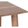 Picture of Hawthorne Collections Portola Solid Acacia Wood End Table - Natural