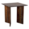 Picture of Porter Designs Cambria Solid Sheesham Wood End Table - Gray