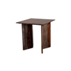 Picture of Porter Designs Cambria Solid Sheesham Wood End Table - Gray