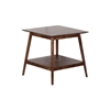 Picture of Porter Designs Portola Solid Acacia Wood End Table - Brown