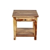 Picture of Sante Fe Solid Sheesham Wood End Table with Drawer